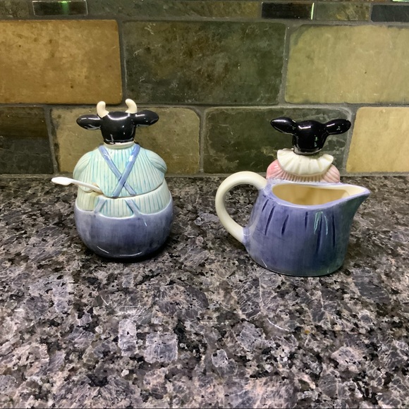 Vintage Cow Tea set - Picture 6 of 9